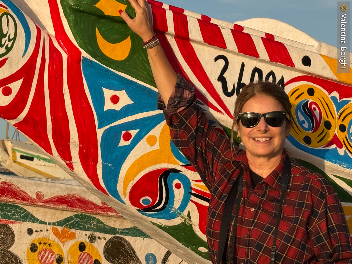 barche di pescatori a Nouakchott , Mauritania