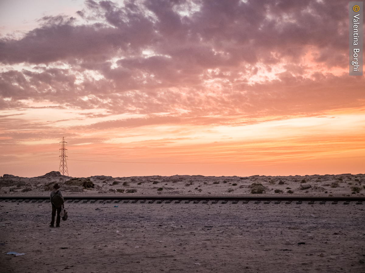 aspettando il treno del ferro in Mauritania