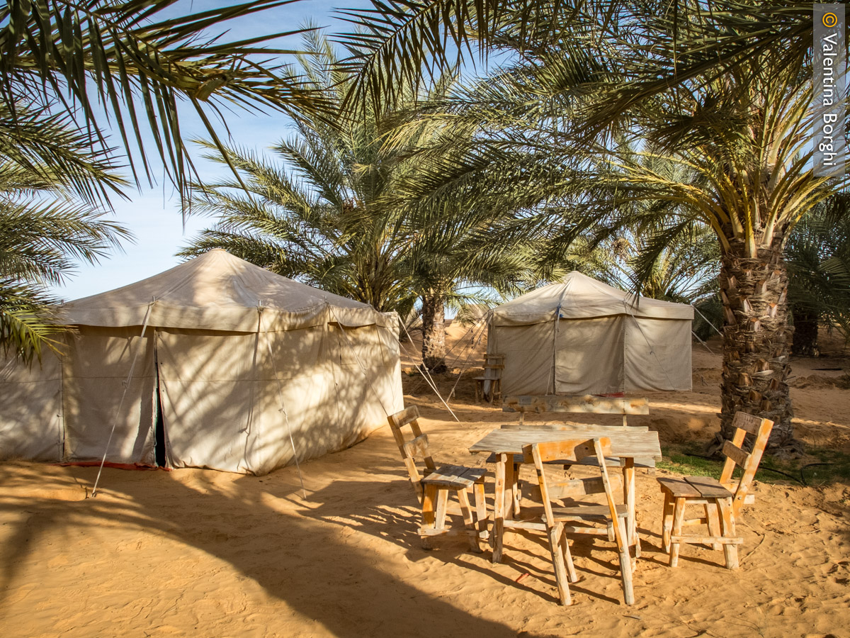 L'Oasis Zarga, Ksar Ghilane, Tunisia