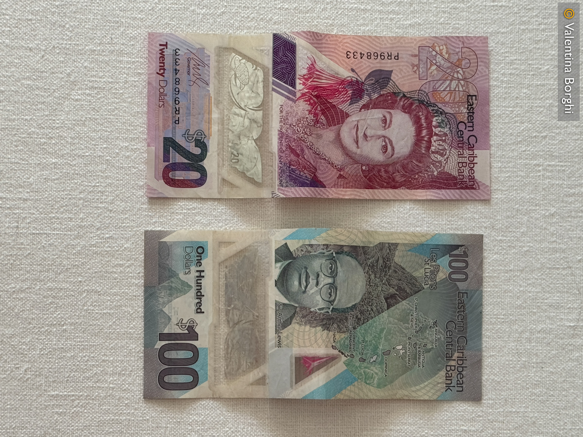il dollaro dei Caraibi orientali (XCD)