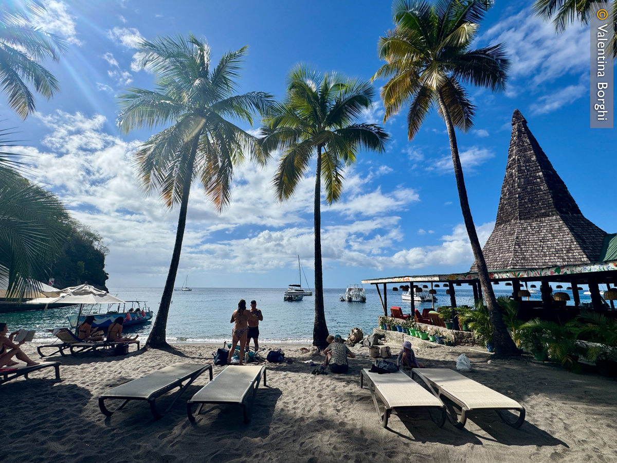 Anse Chastanet Beach, Santa Lucia