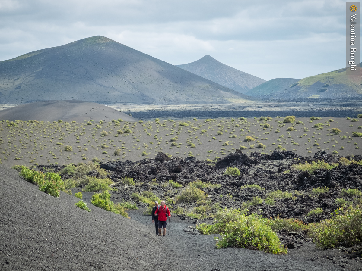 Trekking Caldera de la Rilla, Lanzarote