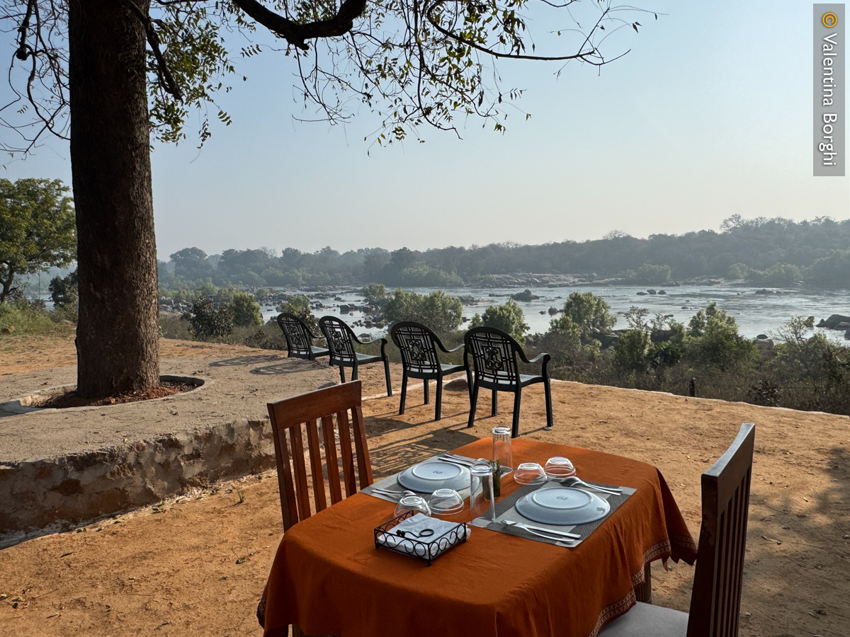 colazione al Chandera Kothi, Orchha