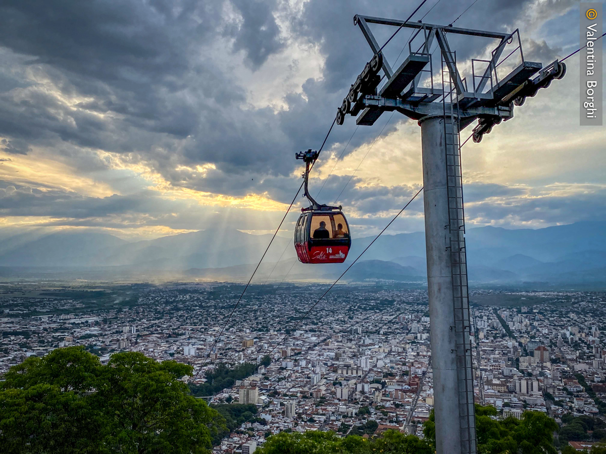 Salta - Teleferico Cerro San Bernardo