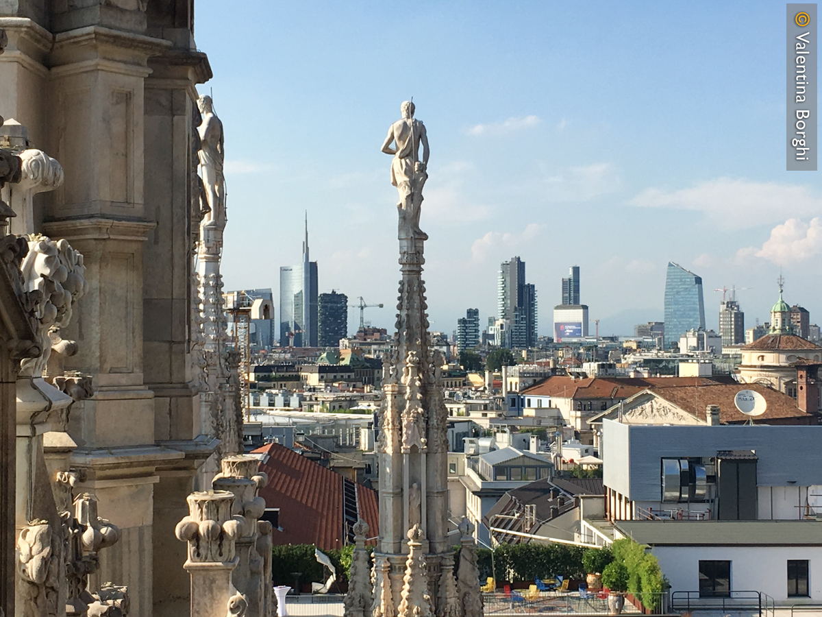 Vista dalle Terrazze del Duomo, Milano