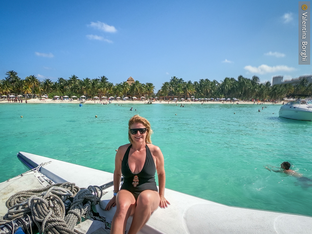 Io a Isla Mujeres, Messico
