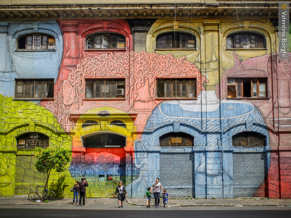 Streetart a Ostiense, Roma
