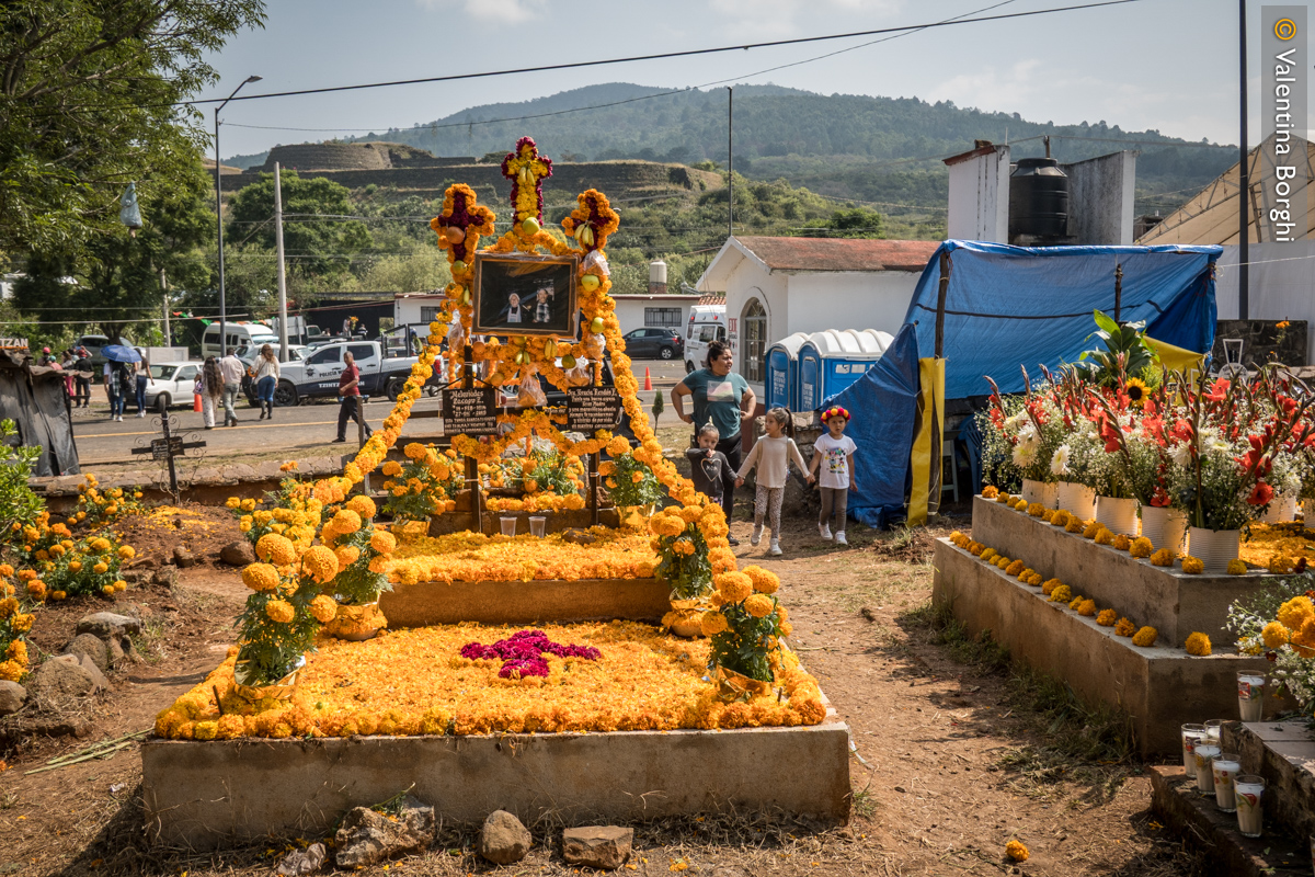 cimitero a Patzcuaro, Messico
