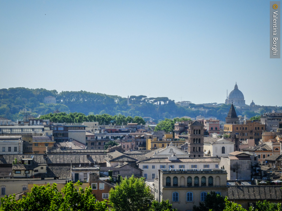 vista da Villa Medici, Roma
