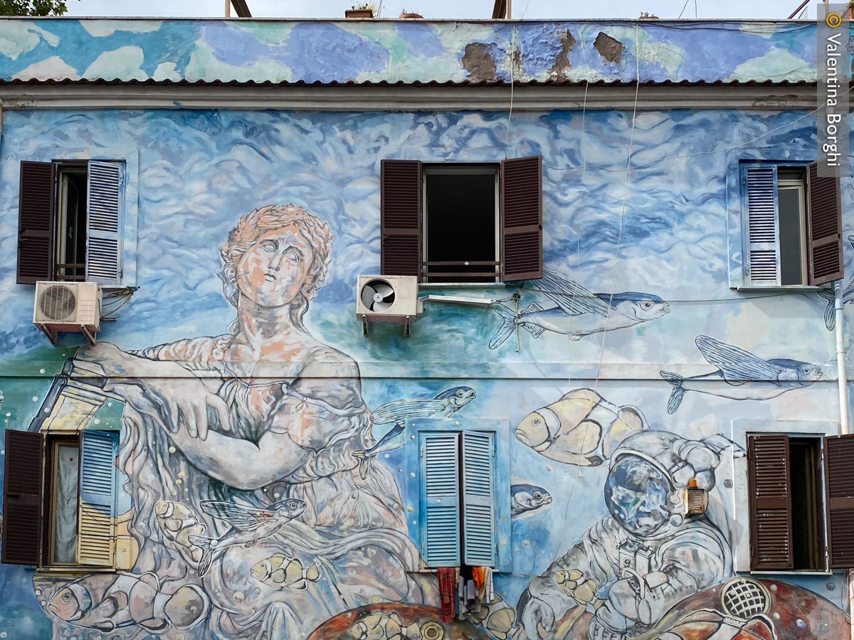 Street art a Tor Pignattara, Roma