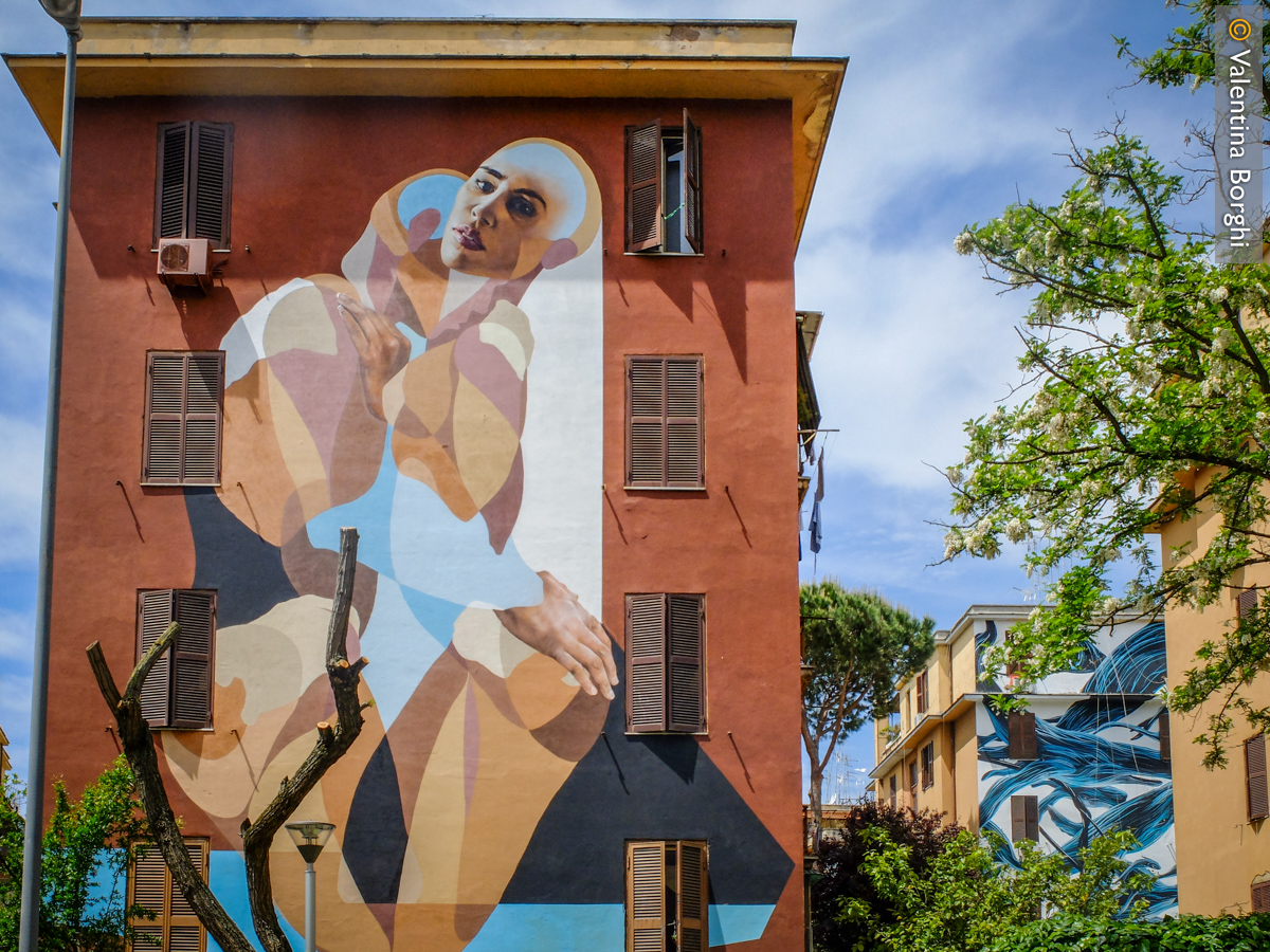 Murales a Tor Marancia, Roma