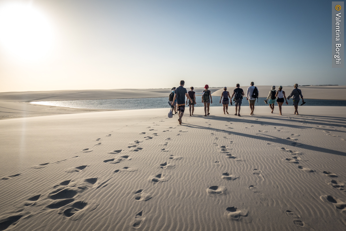 trekking nei Lençóis Maranhenses, Brasile