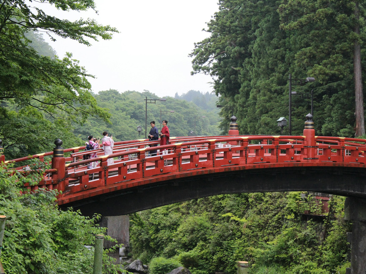 ponte Shinkyō a Nikko