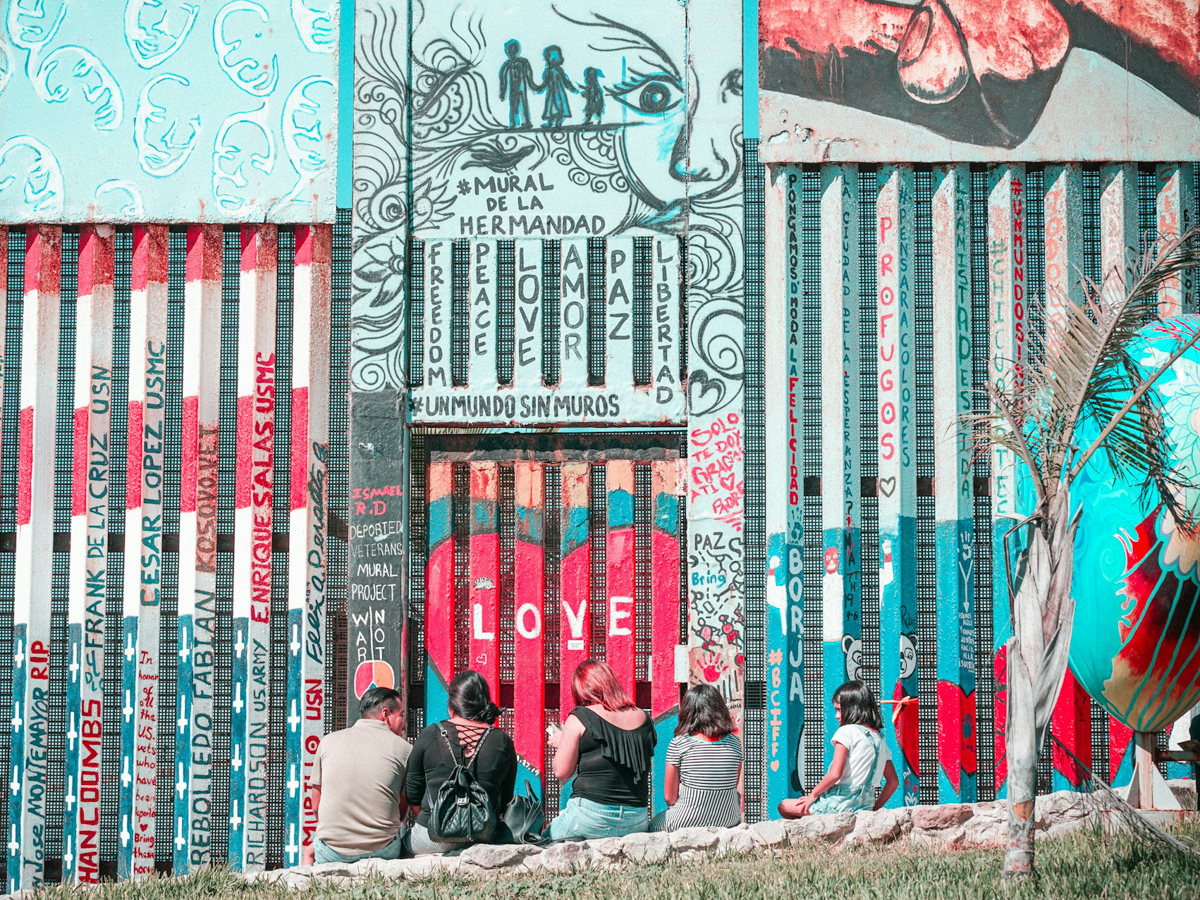 il muro di Tijuana